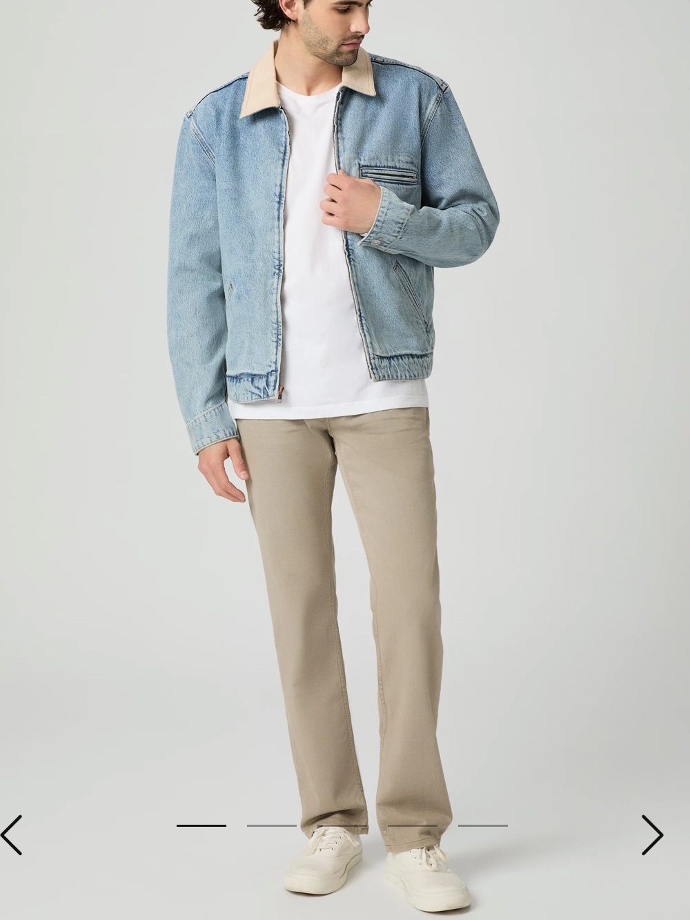 PAIGE NORMANDIE  Straight Leg Jeans • 33